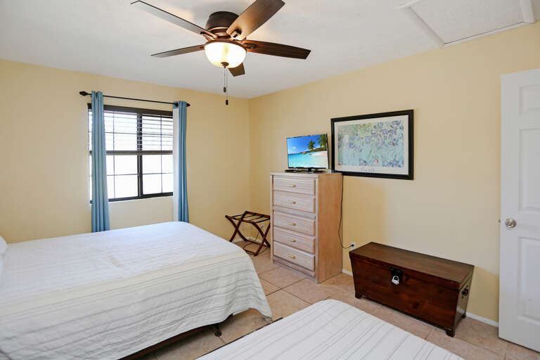 Bedroom 1 with TV