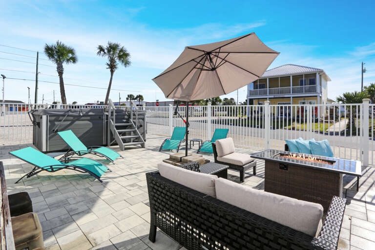 Patio with Swim Spa