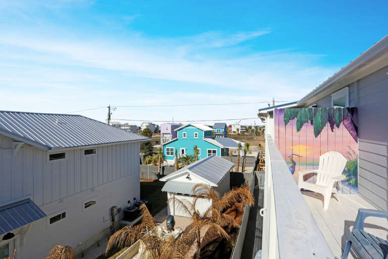 Master Bedroom Deck Mural