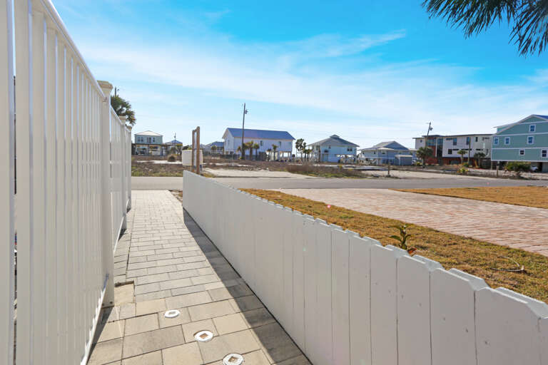 Walkway from House to Beach