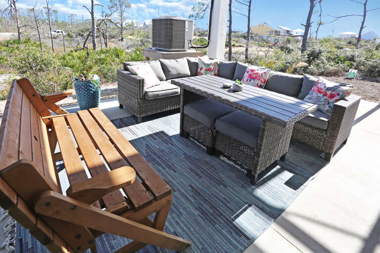 Under House Sitting Area