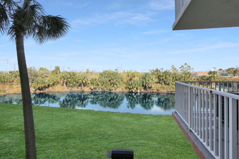 Rear Balcony View
