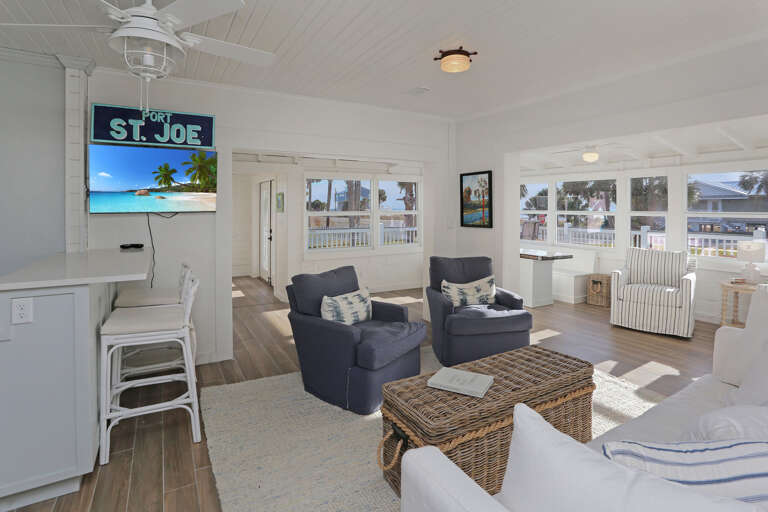 Gulf View Living Area