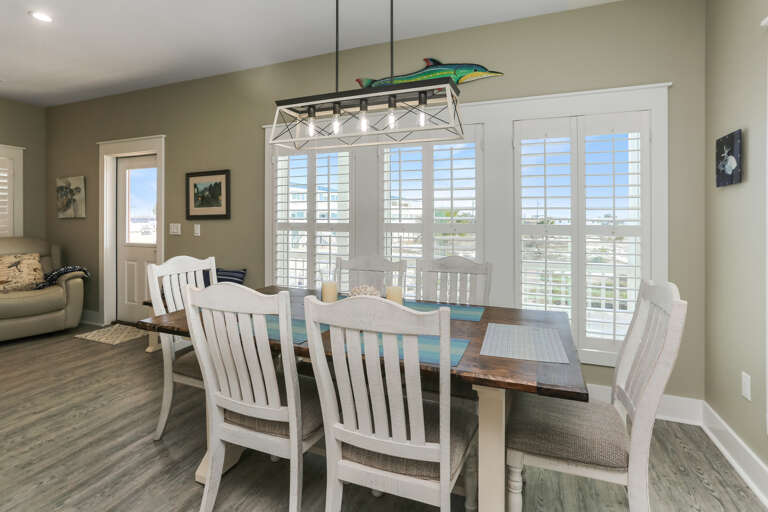 Dining Table & Living Area Dining Table & Living Area