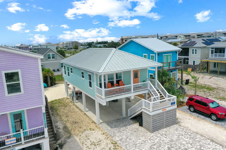 Roadside Deck with Beach View