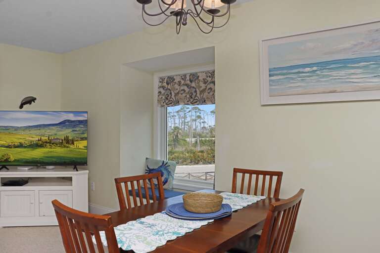 Dining Area with Bay View