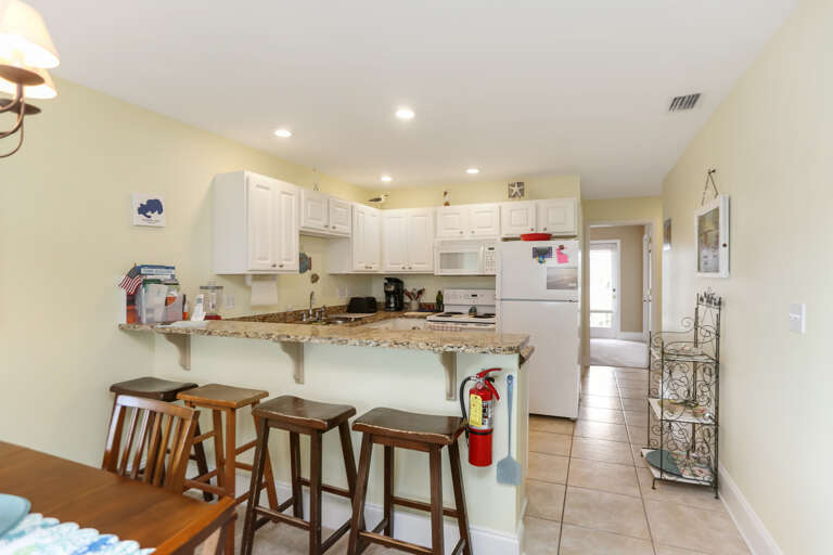 Kitchen with Bar Seating