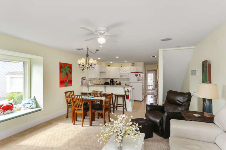 Living, Dining & Kitchen