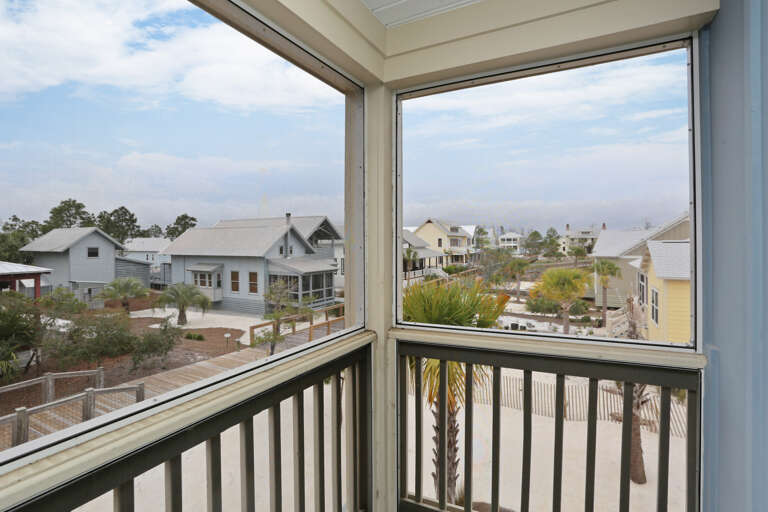 Bedroom 3 - Screened Deck View
