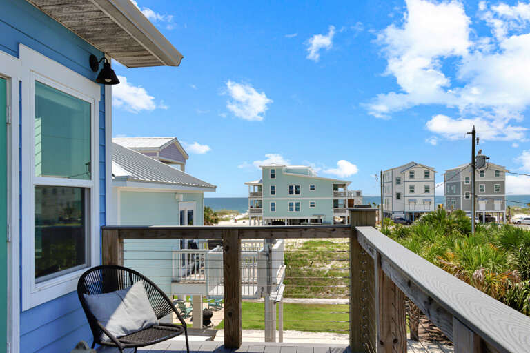 Open Deck off of Master Bedroom