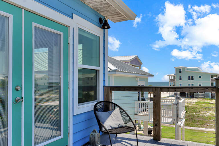 Master Bedroom Opens onto Beach View Deck