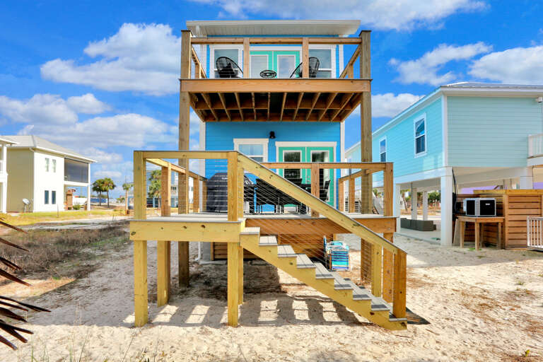 Rear Exterior with Large Deck