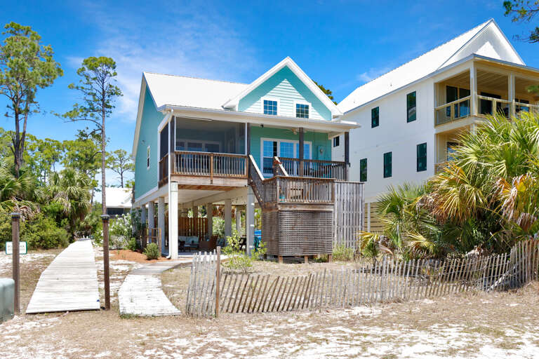 Walkway to Bethany Cottage