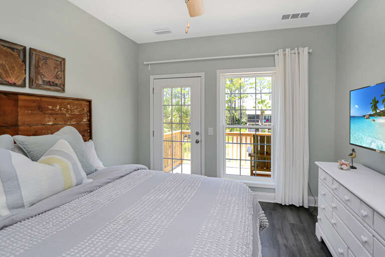 Bedroom 2 - Deck View