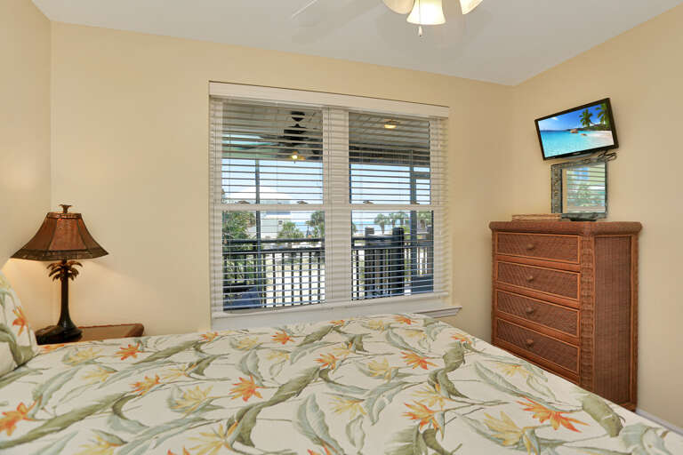 Bedroom 1 - View & TV