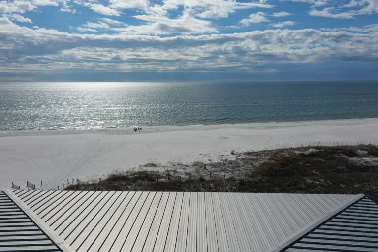Gulf View from Building