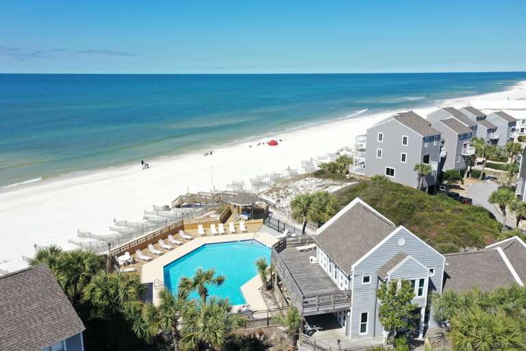 Beachside community pool