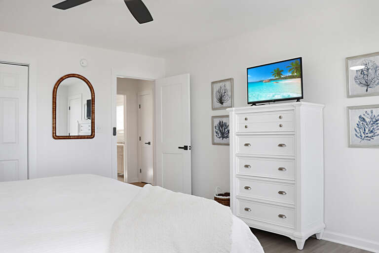 Master Bedroom with TV