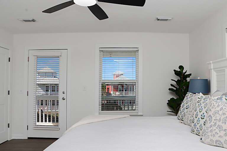 Master Bedroom - Canal Front Deck