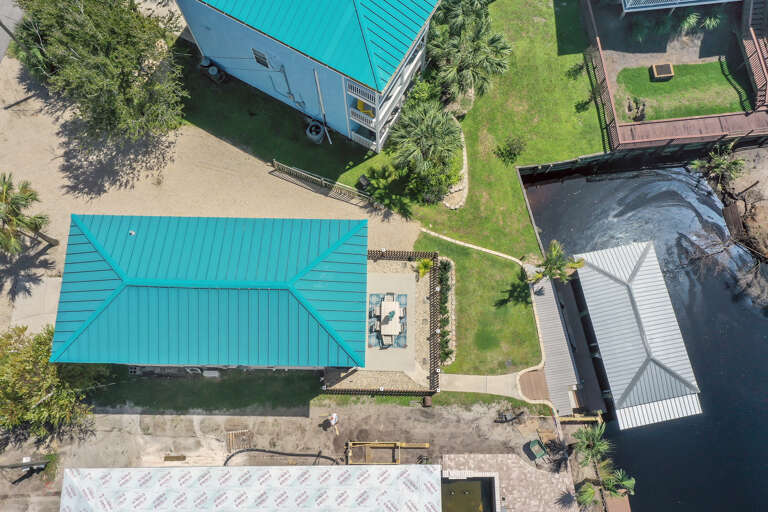 Boat Slip Access from Backyard