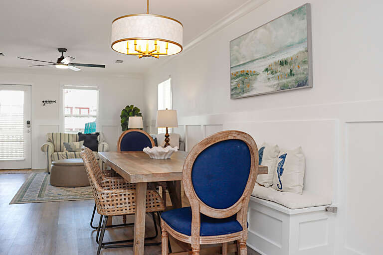 Dining Area and Living Room