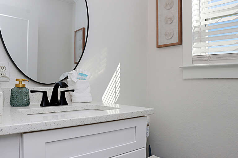 Half Bathroom Dining Area