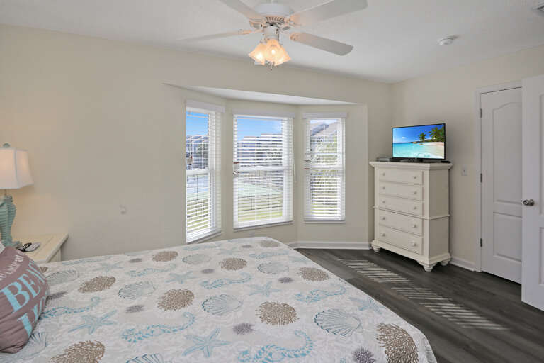 Bedroom 2 - TV & View