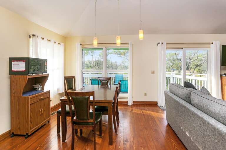 Dining Room View onto Deck