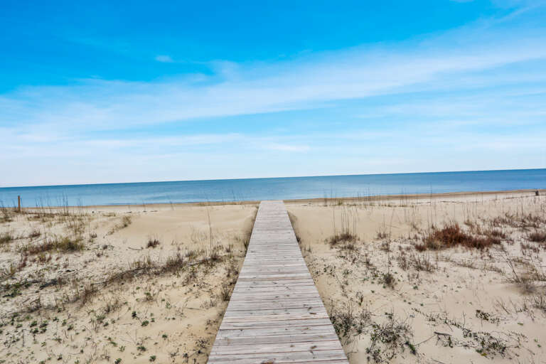 Community Boardwalk & Beach