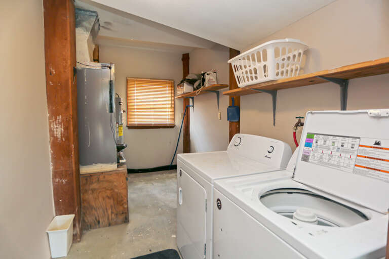 Laundry Room Under House