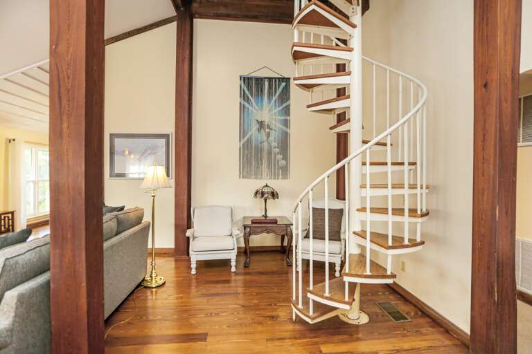 Spiral Staircase to Lookout