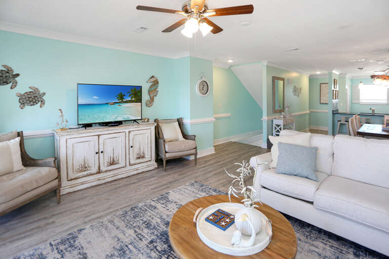 Living Room with TV