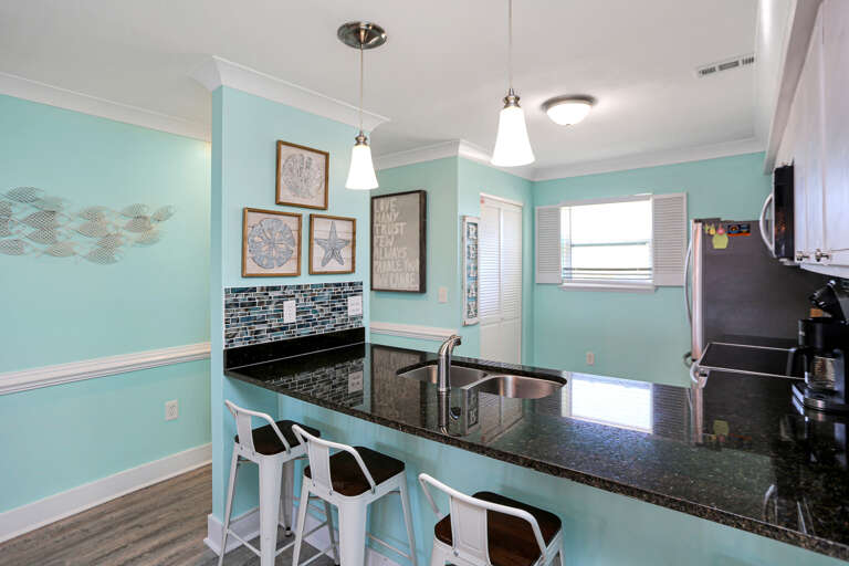 Kitchen with Laundry Room