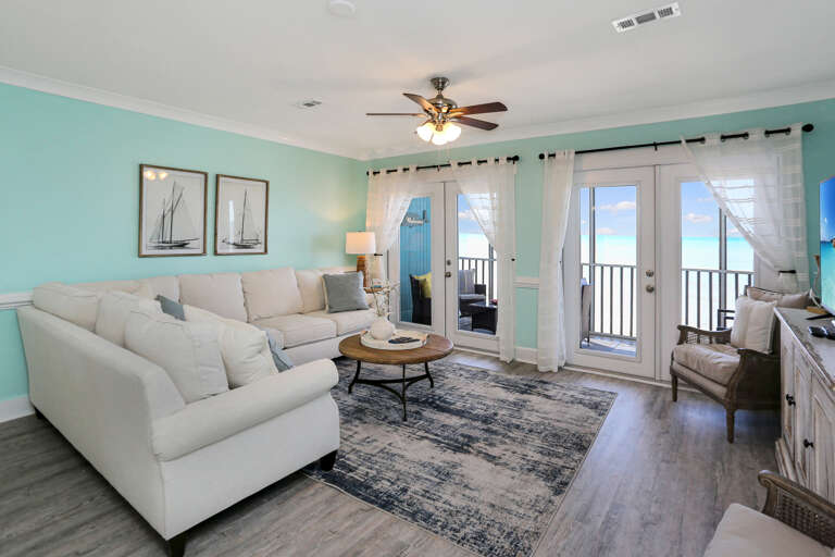 Gulf Front Living Room