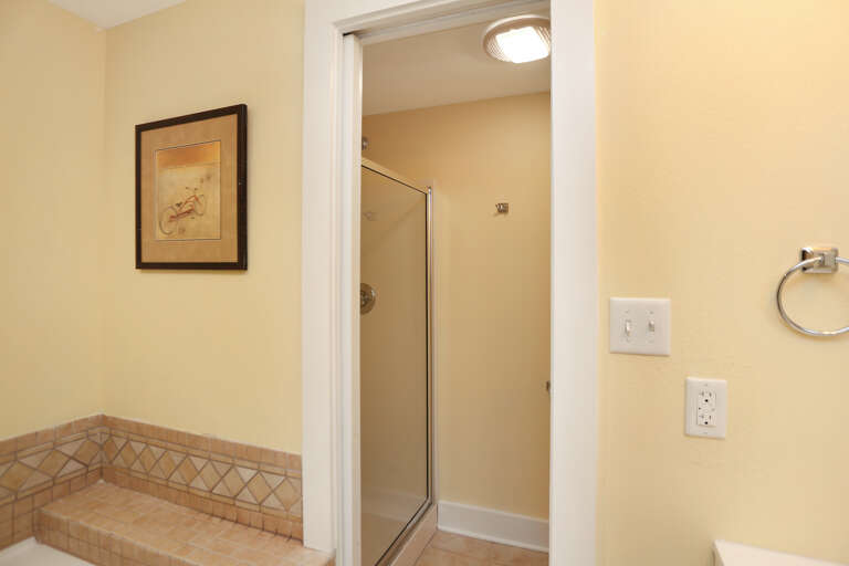 Bedroom 1 - Master Bath Shower Bedroom 1 - Master Bath Shower