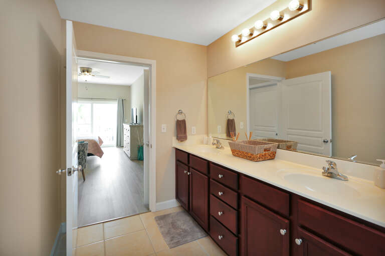 Bedroom 3 - Master Bath His & Hers Vanities