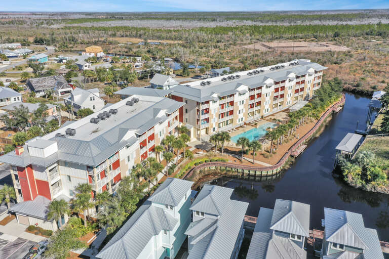 Exterior, Community Pool & Walking Path