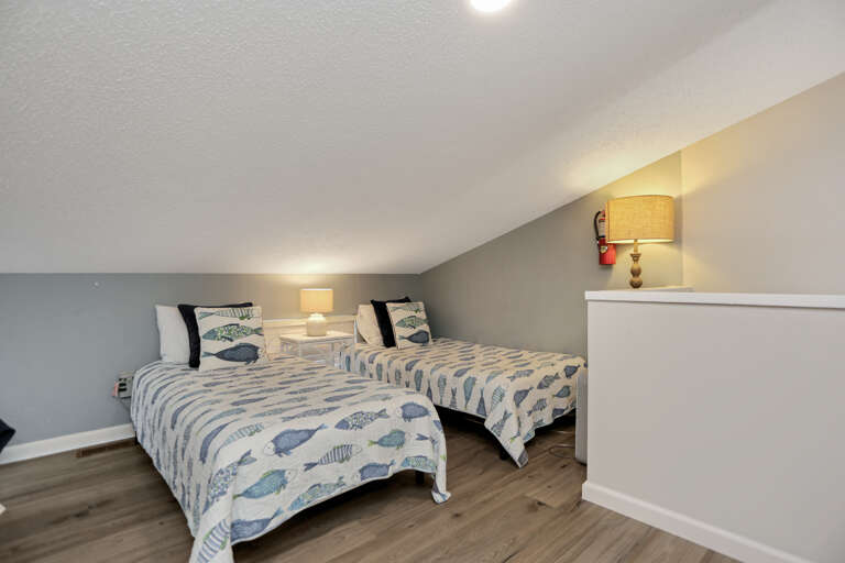 Upstairs Loft - Twin Beds