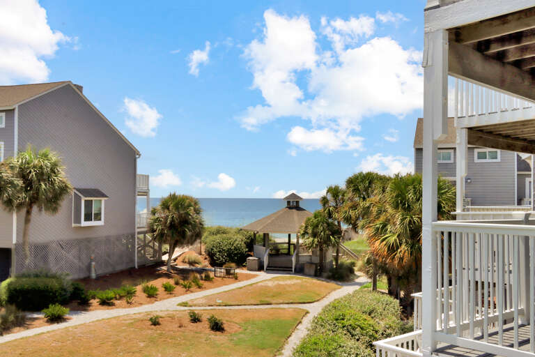 Bedroom 1 - Beach View from Deck