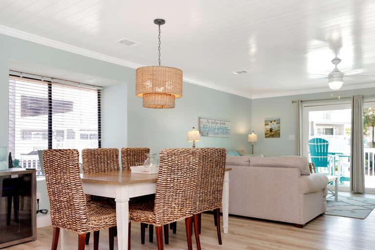Dining Area and Living Room