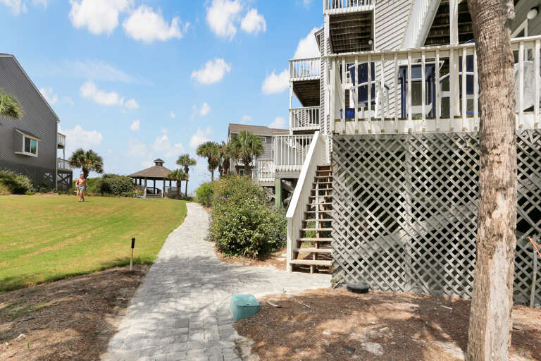 Walkway to the Beach from Deck