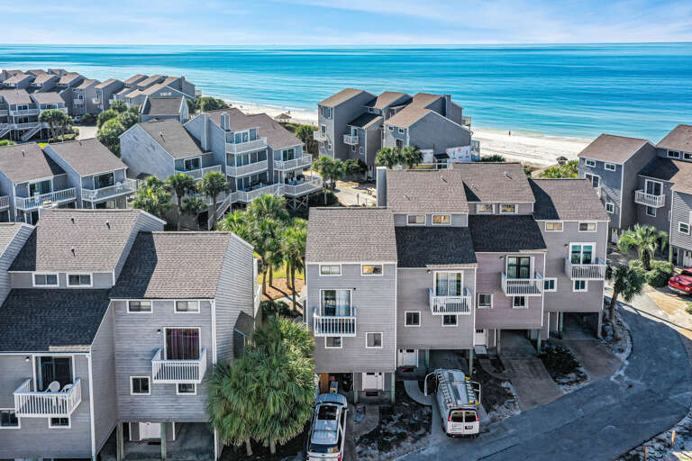 End Unit Townhouse with Gulf View