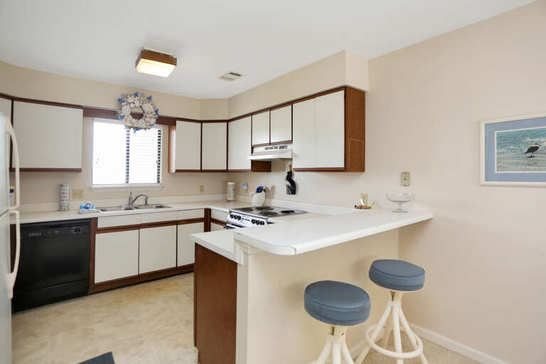 Kitchen with Bar Seating