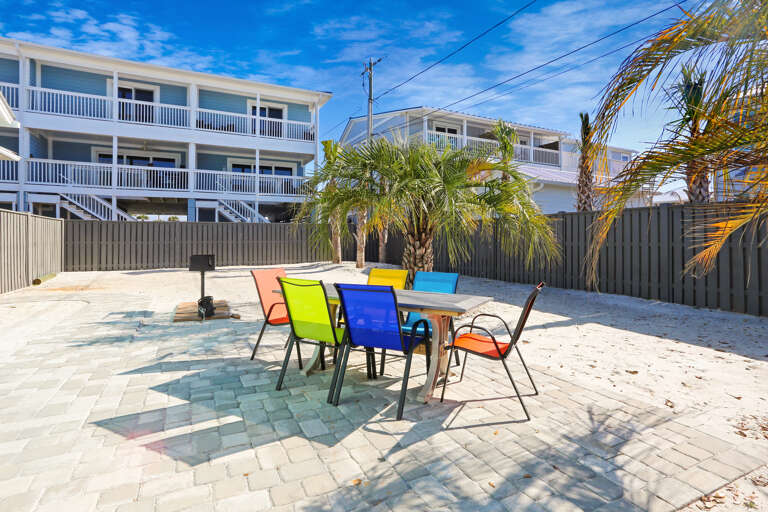 Grilling and Outdoor Dining Area