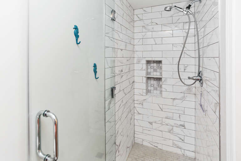 Bedroom 1 - Master Bath Shower Bedroom 1 - Master Bath Shower
