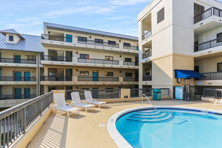 Poolside Exterior