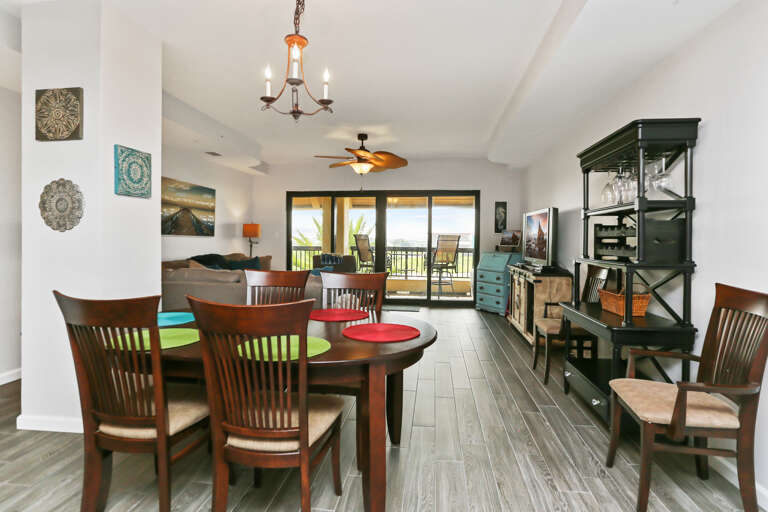 Dining Area & Living Room Dining Area & Living Room