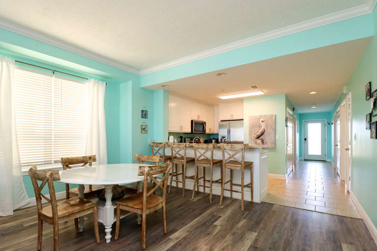 Dining Area and Kitchen