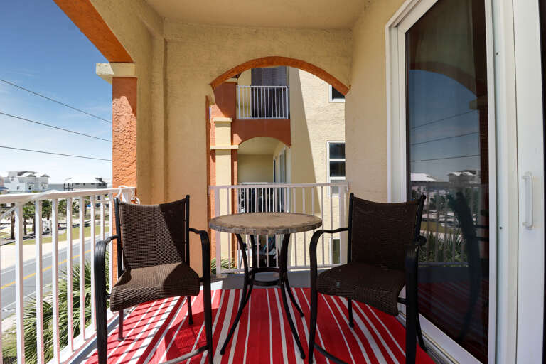 Living Room Opens onto Beach View Deck