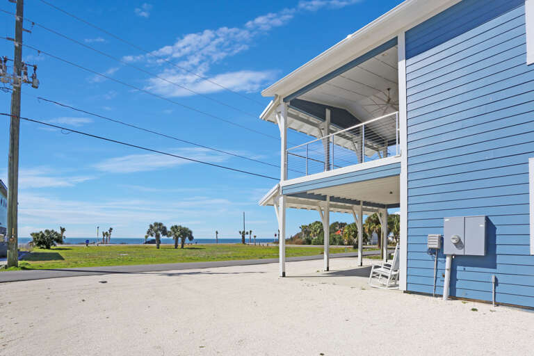 Unobstructed View from Parking Area